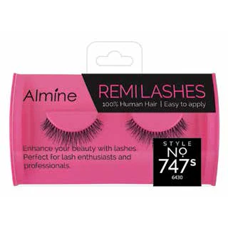 Annie International - Almine Remi Human Hair Eyelashes Black - Image 6