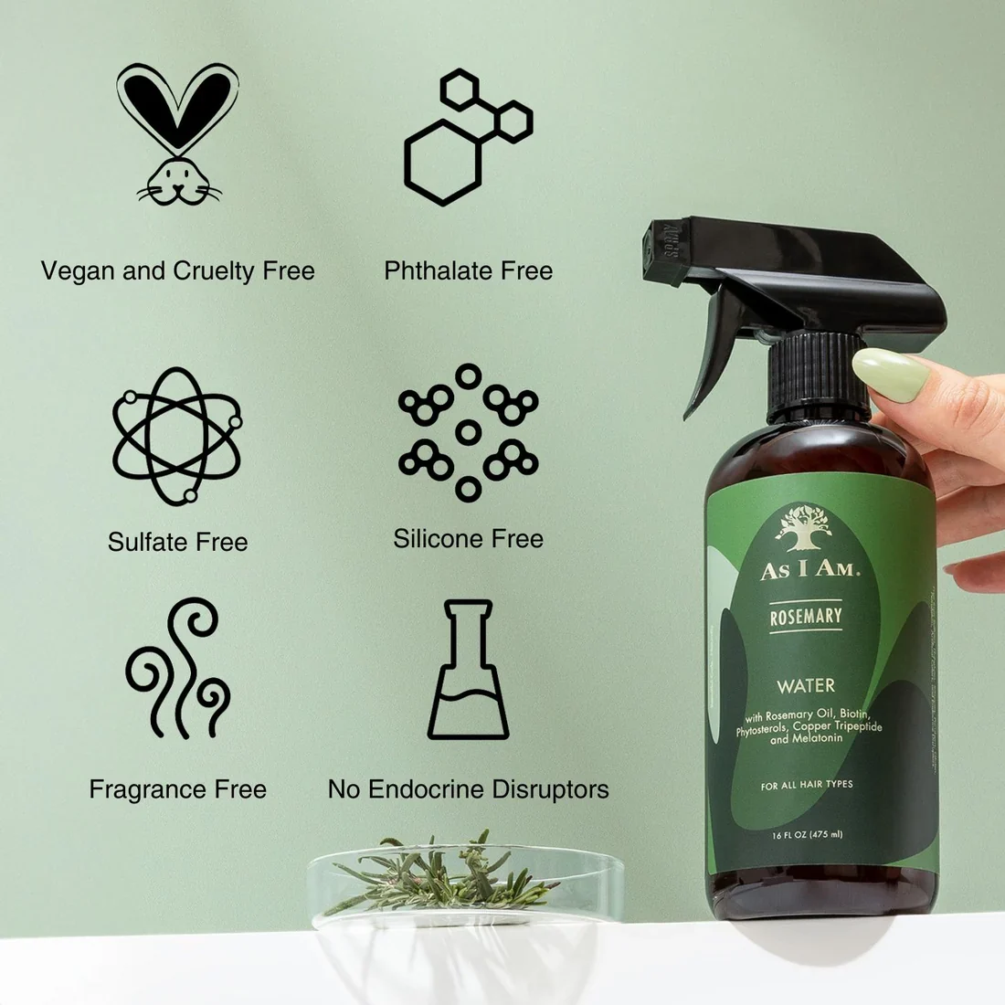 As I Am Naturally - ROSEMARY Water - Image 5