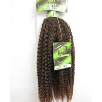 Black & Gold Hair Marlie Dreadlock Twist Hair - Image 13
