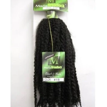 Black & Gold Hair Marlie Dreadlock Twist Hair - Image 16