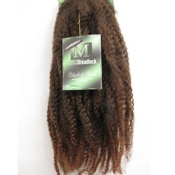 Black & Gold Hair Marlie Dreadlock Twist Hair - Image 23