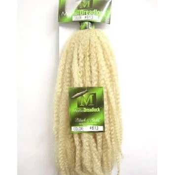 Black & Gold Hair Marlie Dreadlock Twist Hair - Image 6
