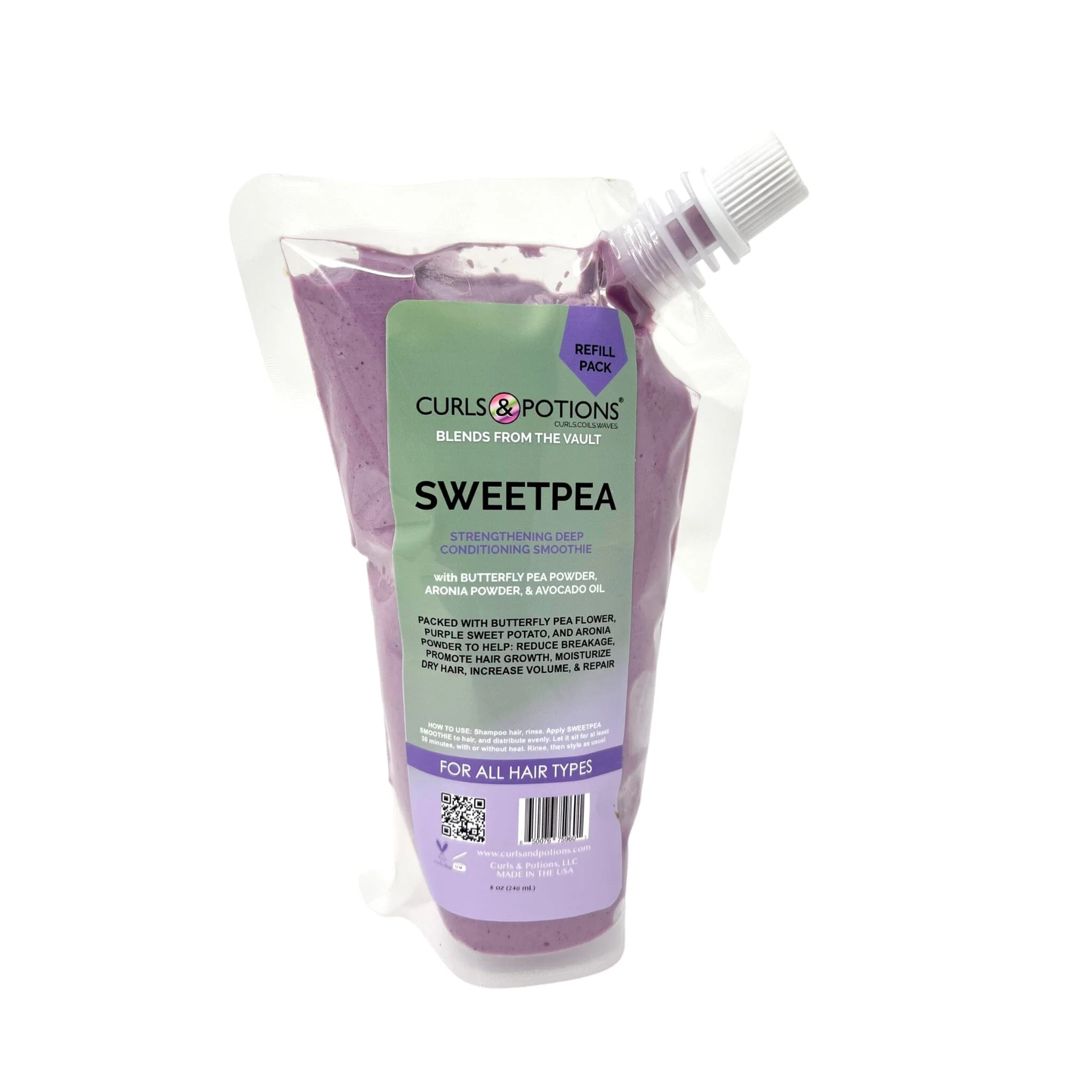 Blends Sweetpea Strengthening Deep Conditioning Smoothie - Image 3