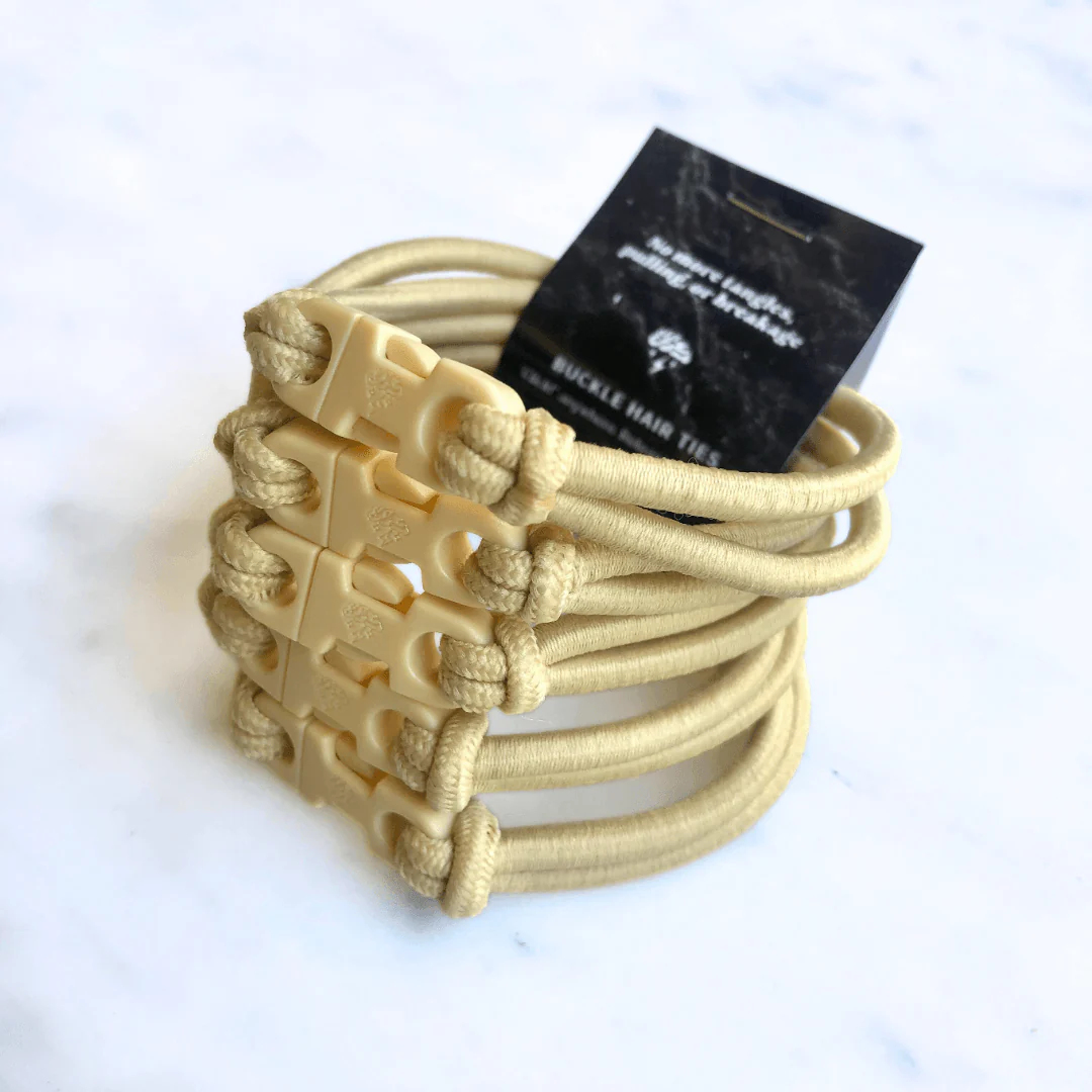 Buckle Hair Tie Elastics - No Snagging, No Tangles - Image 13