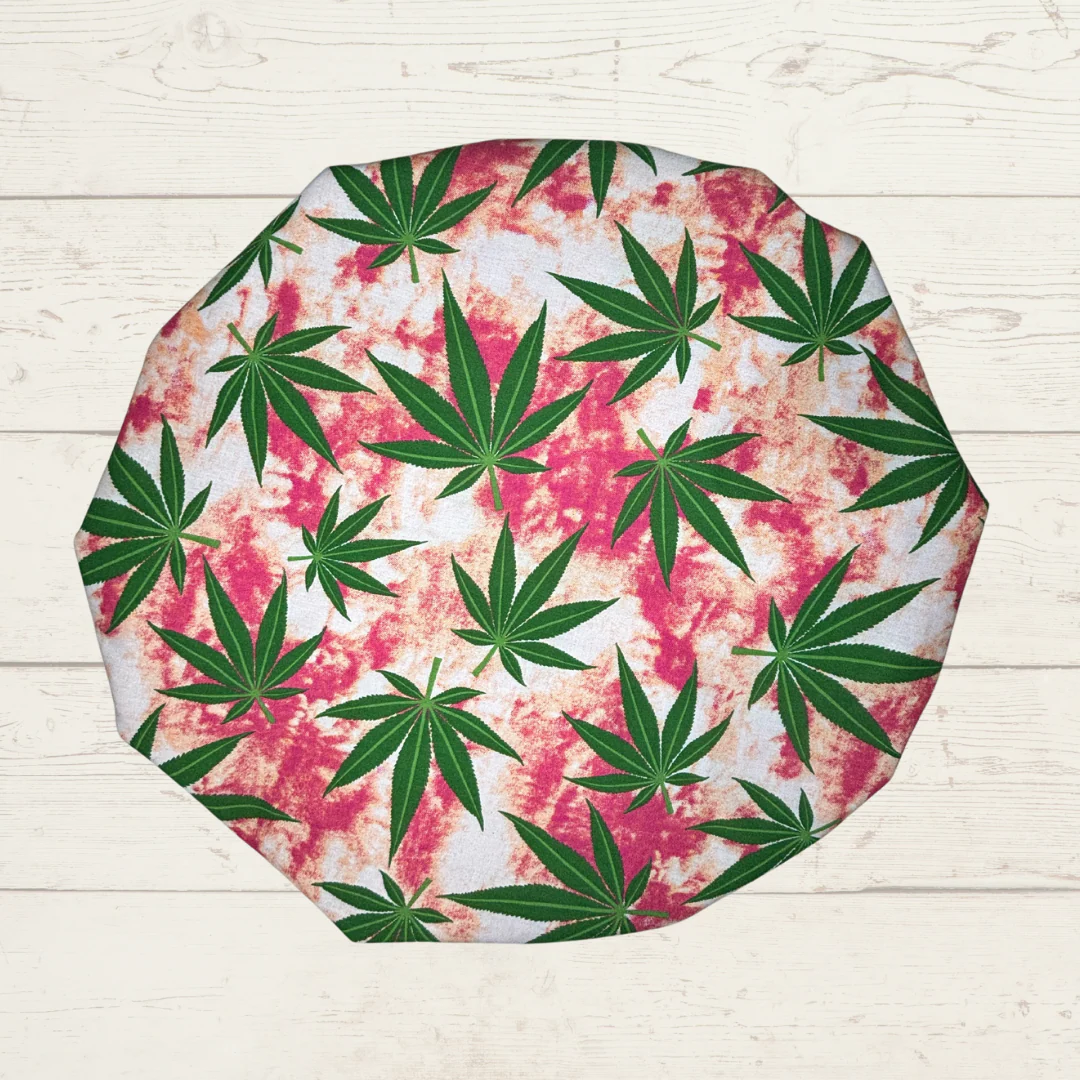 Cannabis Satin Lined Bonnet - Image 4