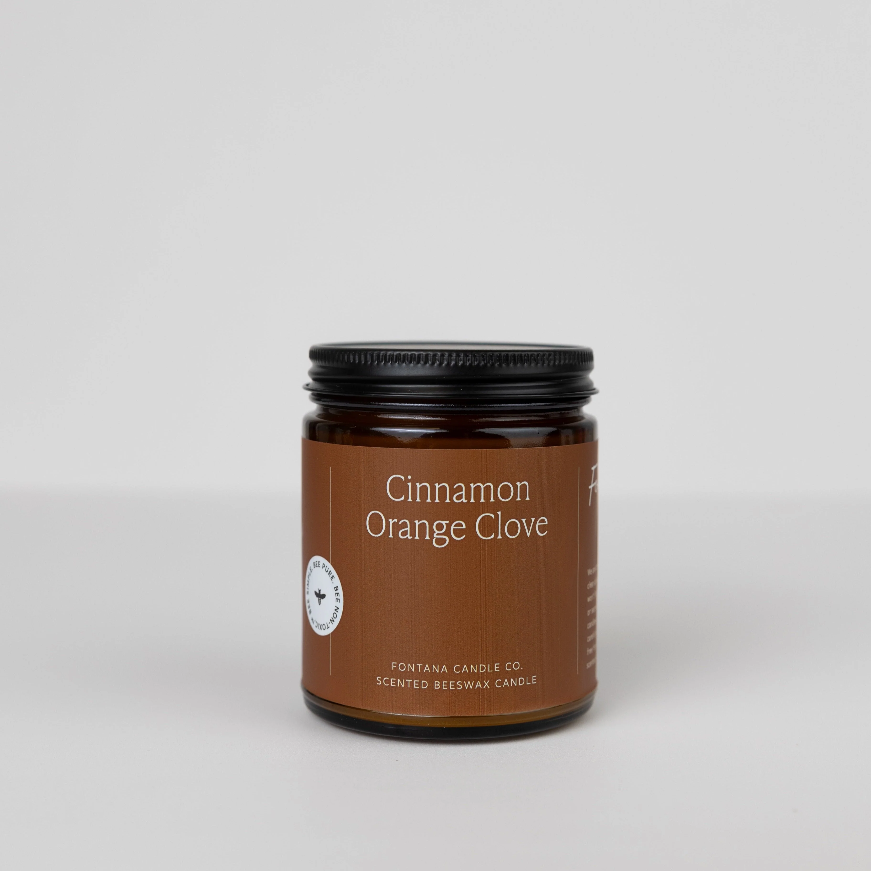 Cinnamon Orange Clove Jar Candle - Image 4