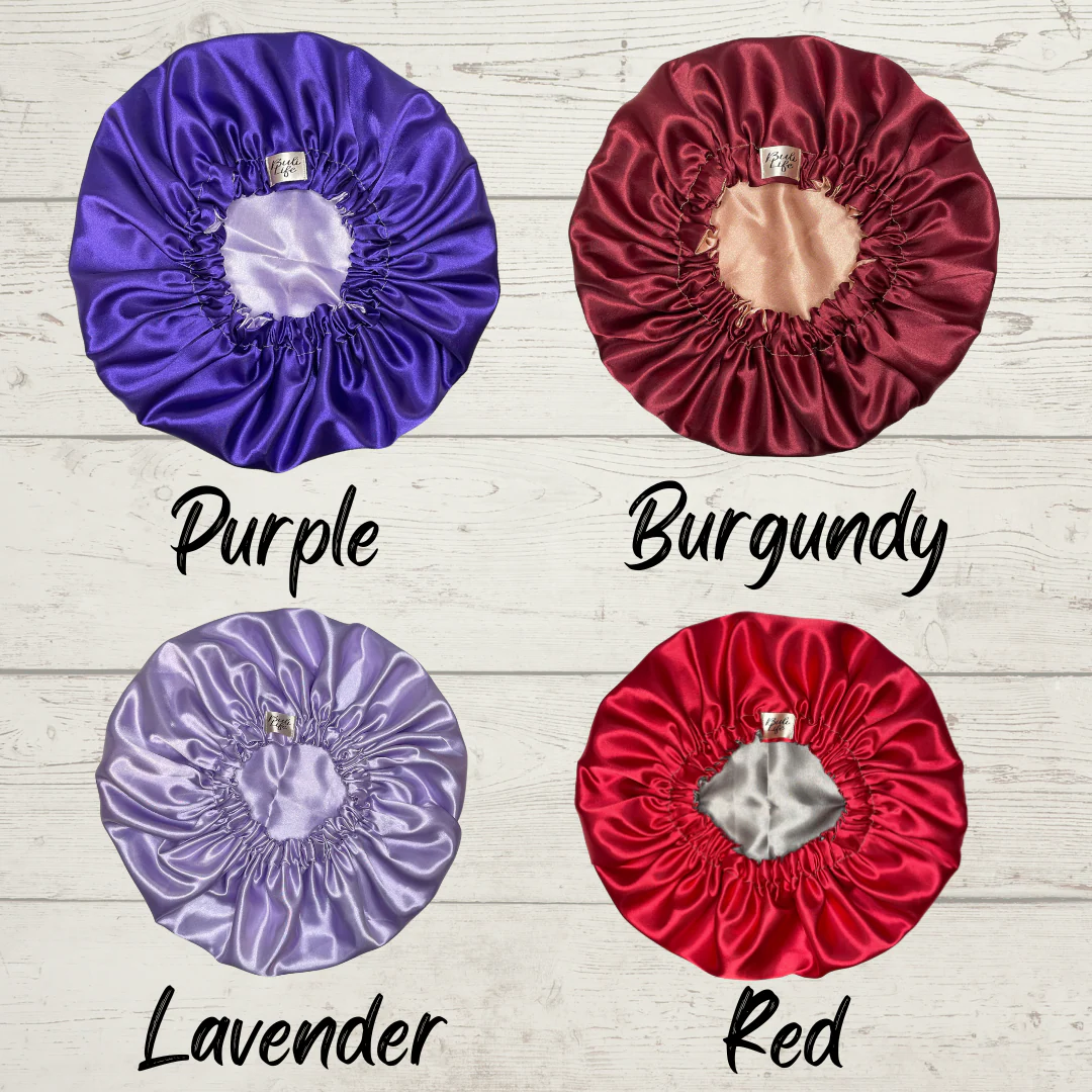 Custom Reversible Satin Bonnet - Image 5