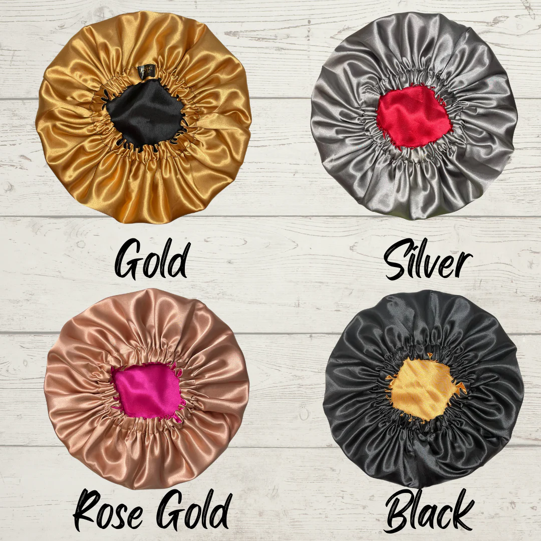 Custom Reversible Satin Bonnet - Image 6
