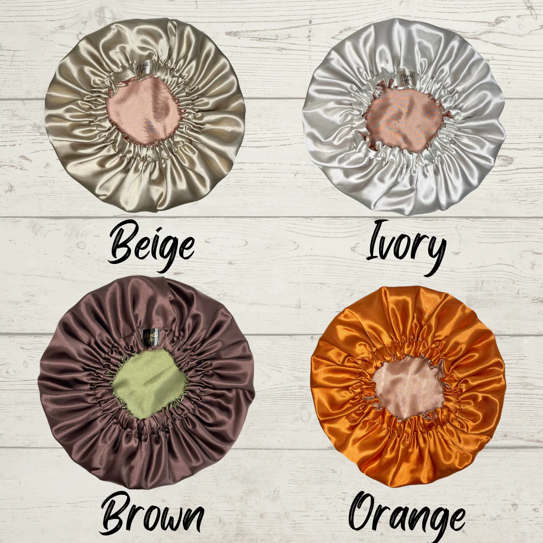 Custom Reversible Satin Bonnet - Image 7