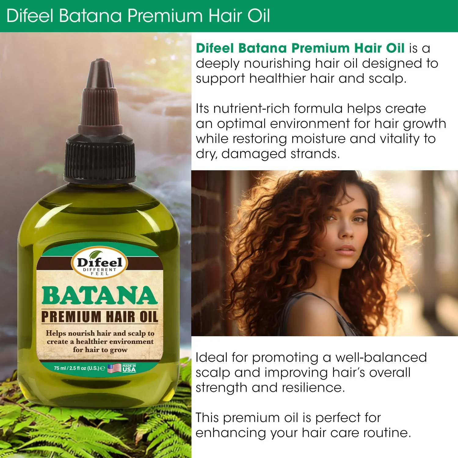 Difeel Premium Hair Oil - Batana Oil - Image 4