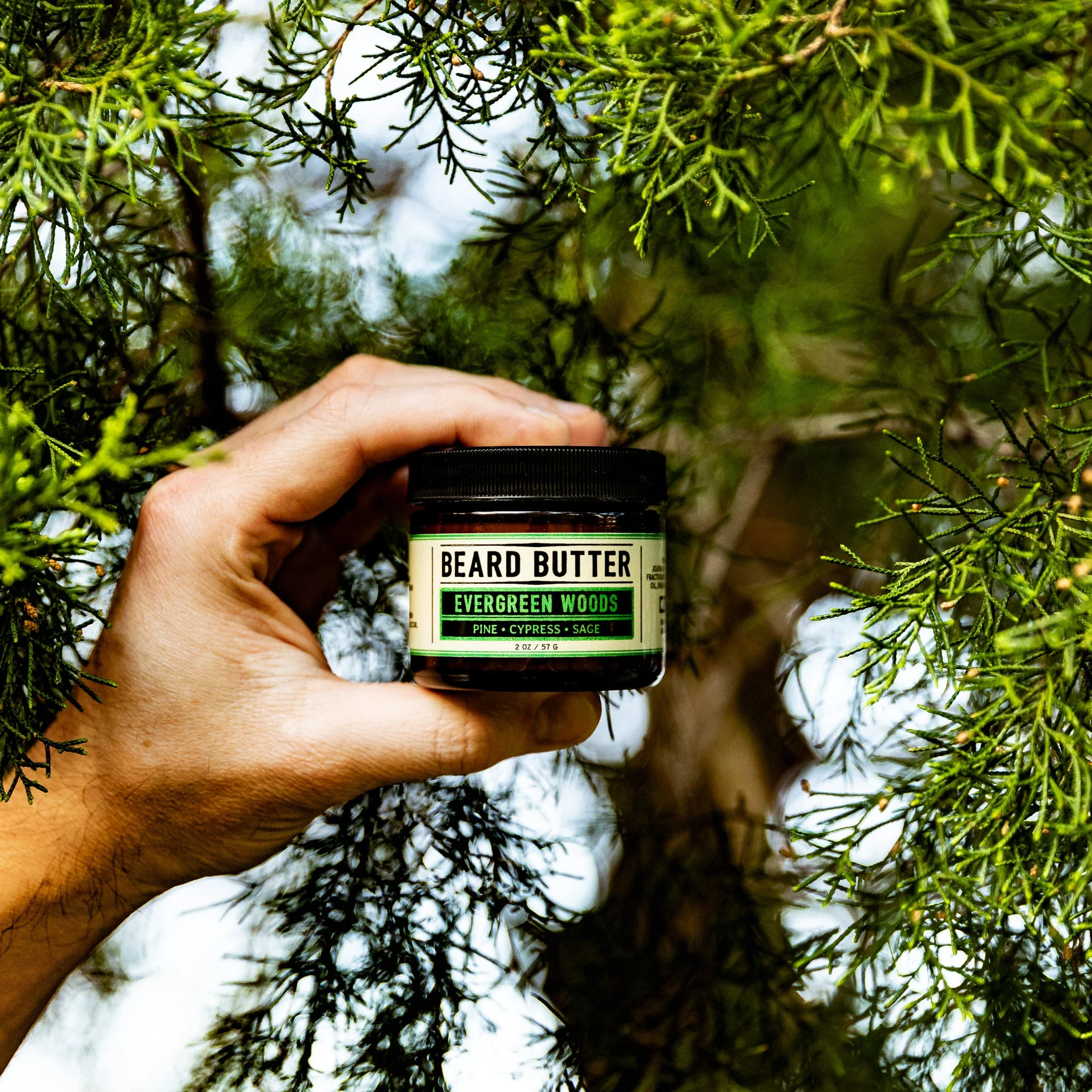 Evergreen Woods Beard Butter - Pine, Cypress, Sage - Image 5