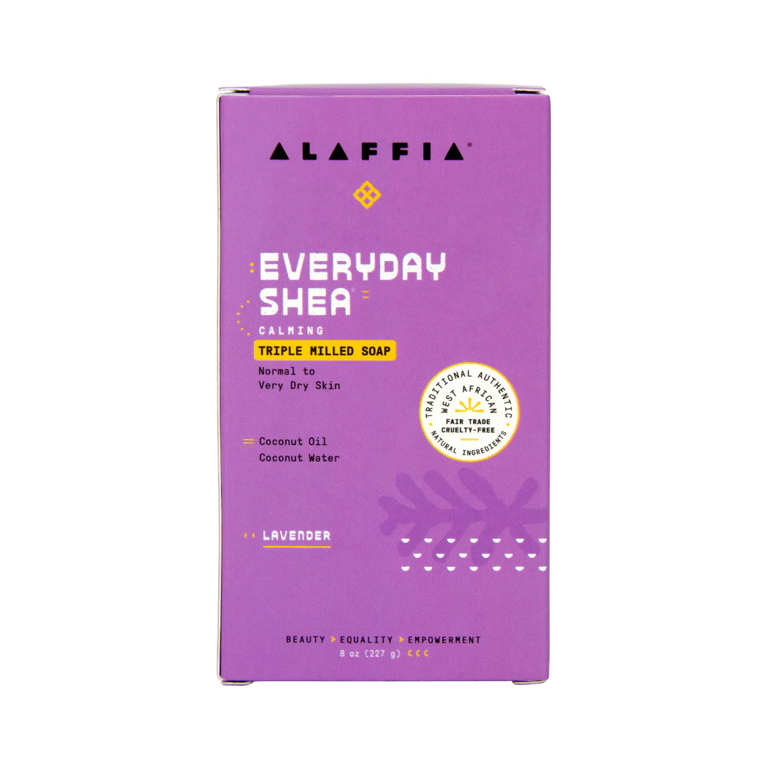EveryDay Shea Bar Soap, Lavender 8oz - Image 4