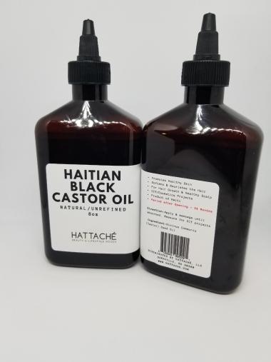 Hattache Natural Oil for Hair + Skin - Haitian Black Castor Oil (Unrefined) - Image 3