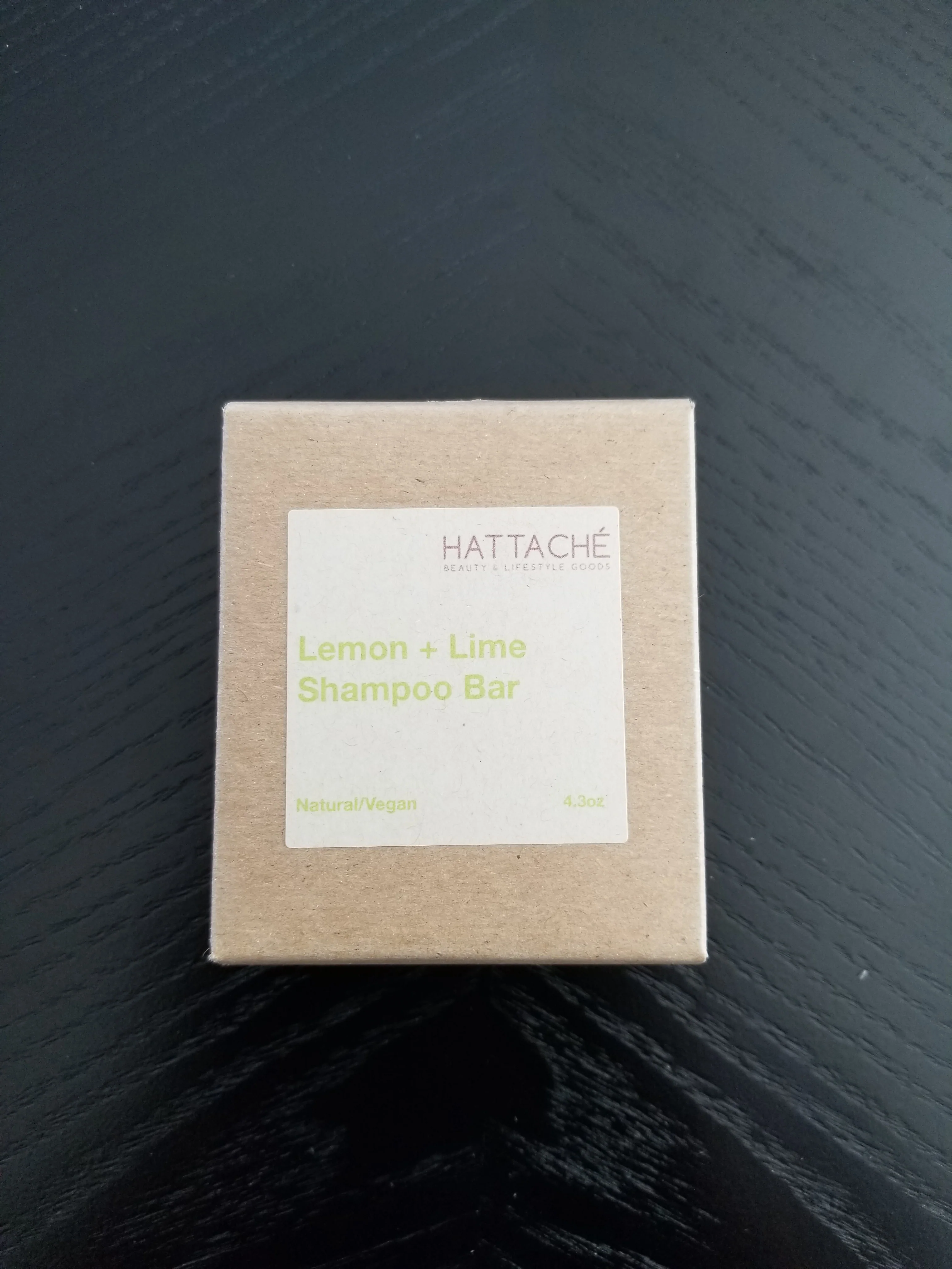 Hattache Natural Soap - Lemon Lime Shampoo Bar - Image 2