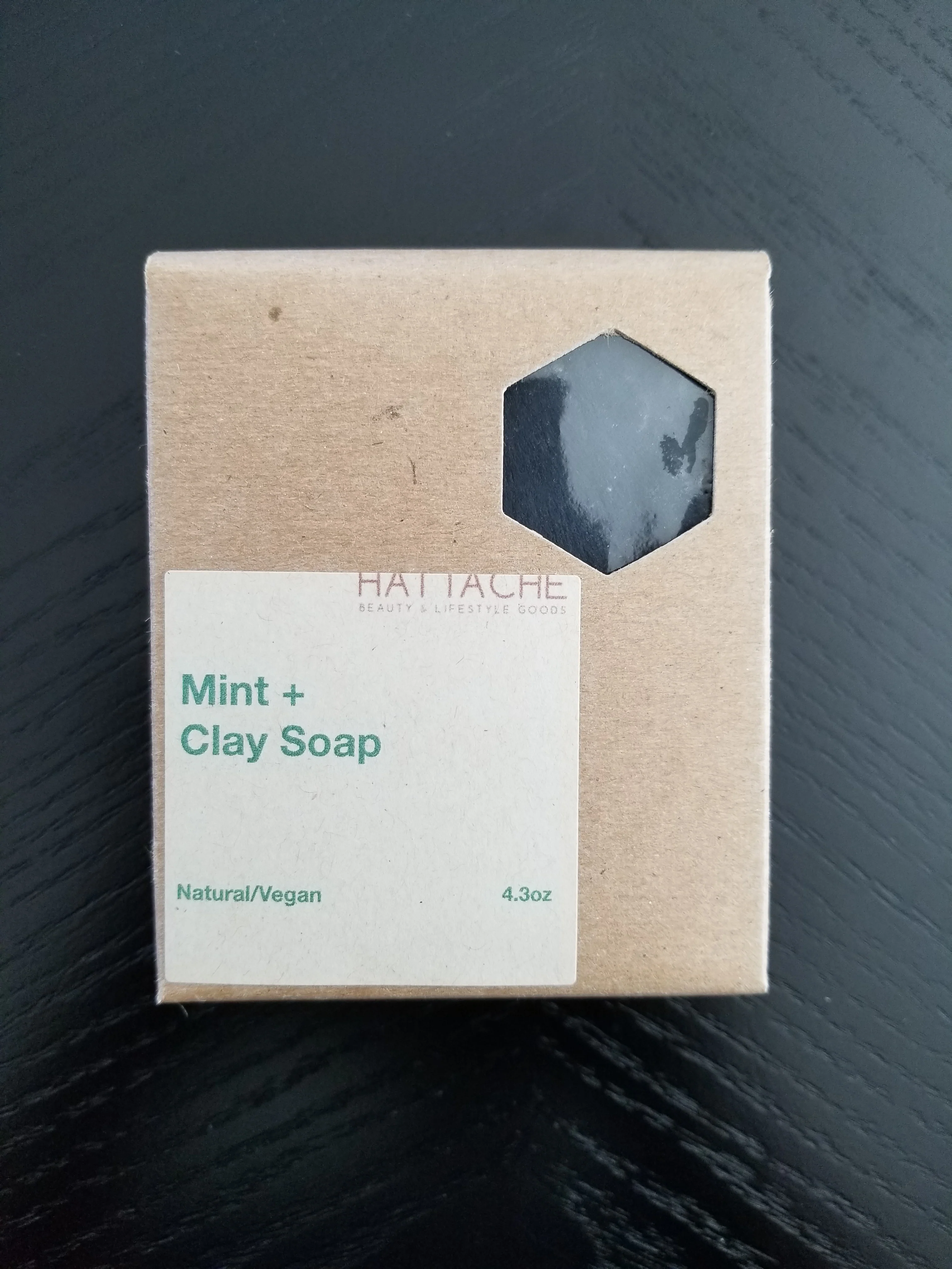 Hattache Natural Soap - Mint + Clay Soap - Image 2