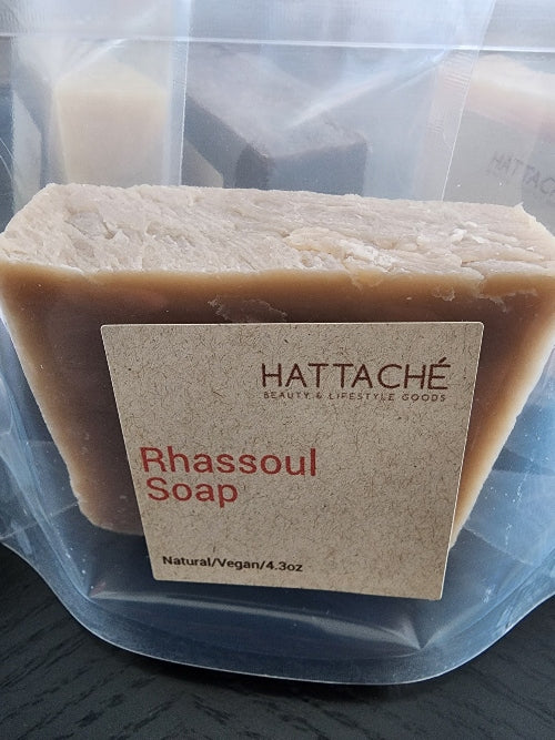 Hattache Natural Soap - Rhassoul Soap - Image 2