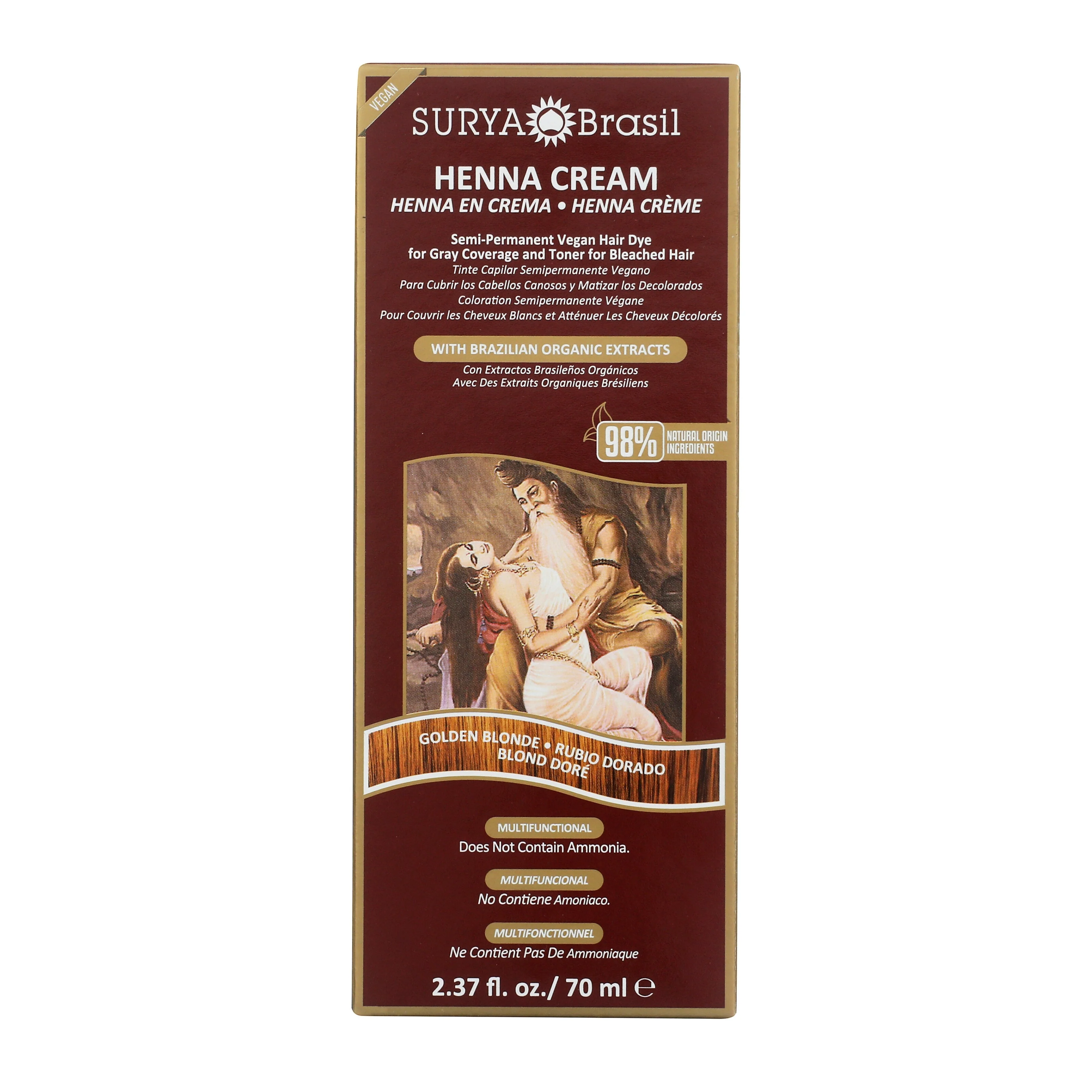 Henna Cream Golden Blonde