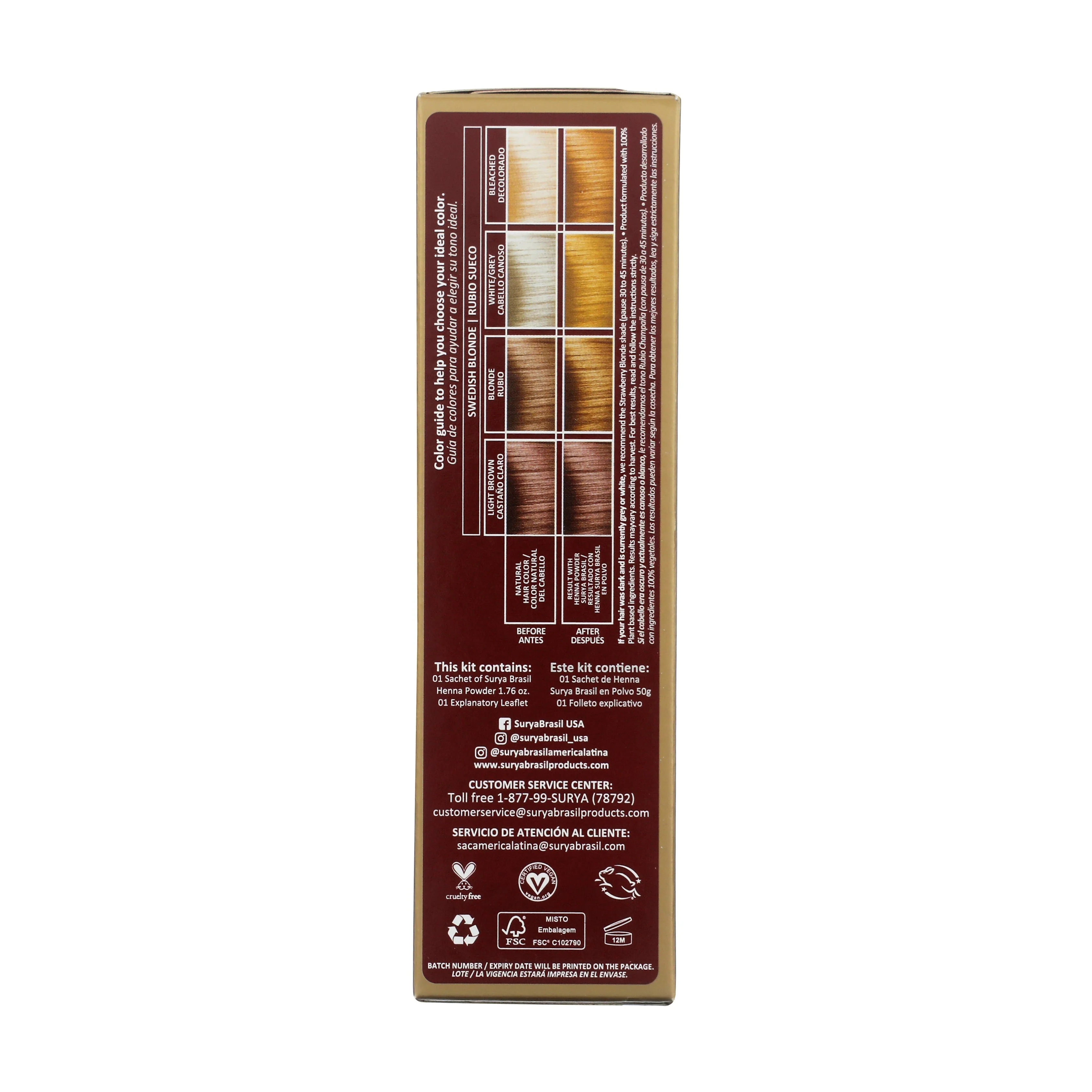 Henna Powder Swedish Blonde - Image 2