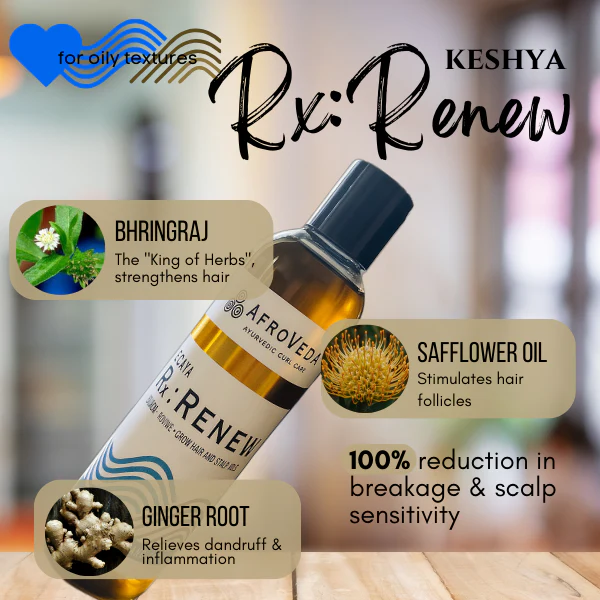 Keshya Rx:RENEW Hair + Scalp Elixir - (240ml / 8oz) - Image 2