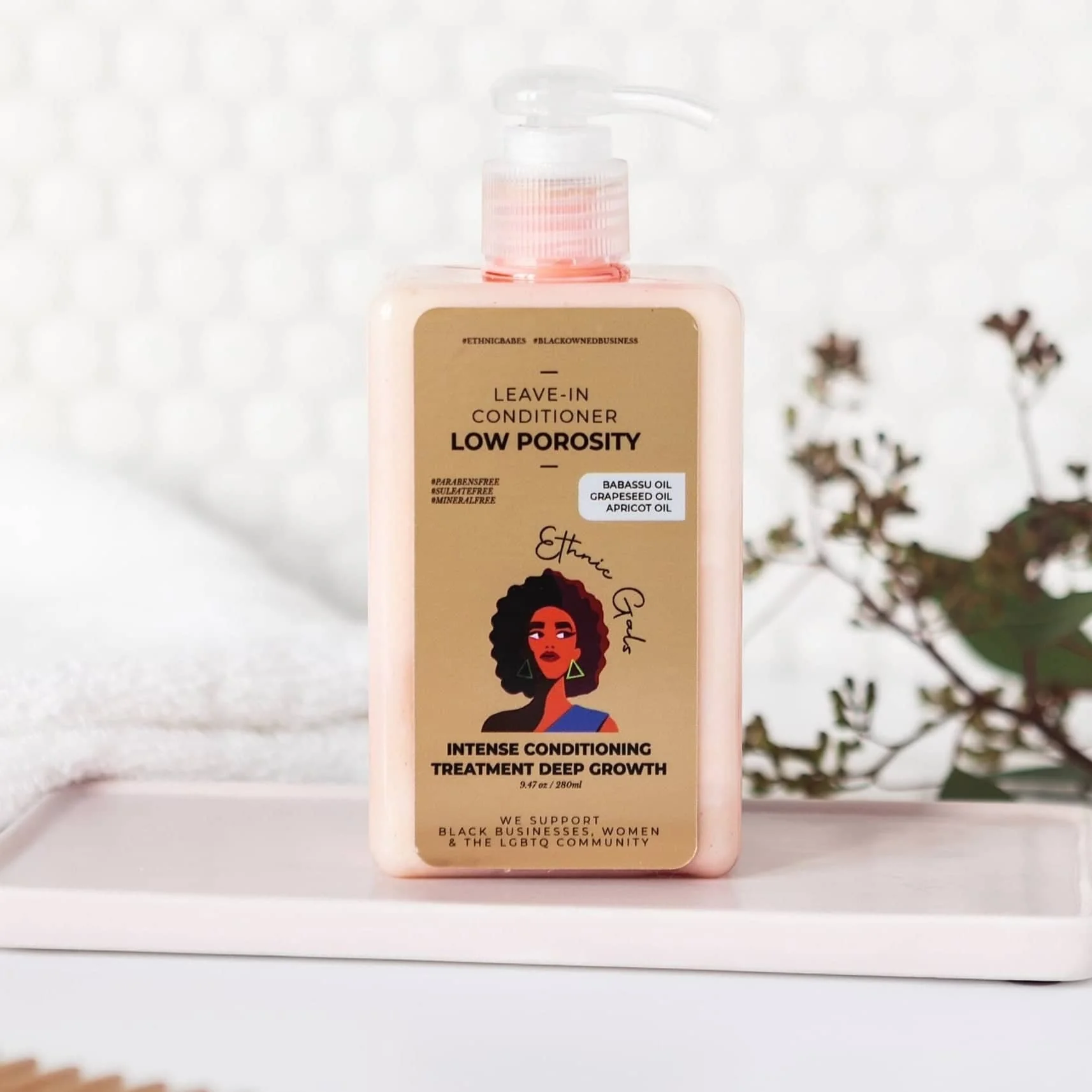 Low Porosity Leave-in Conditioner - Deep Moisture - Image 3