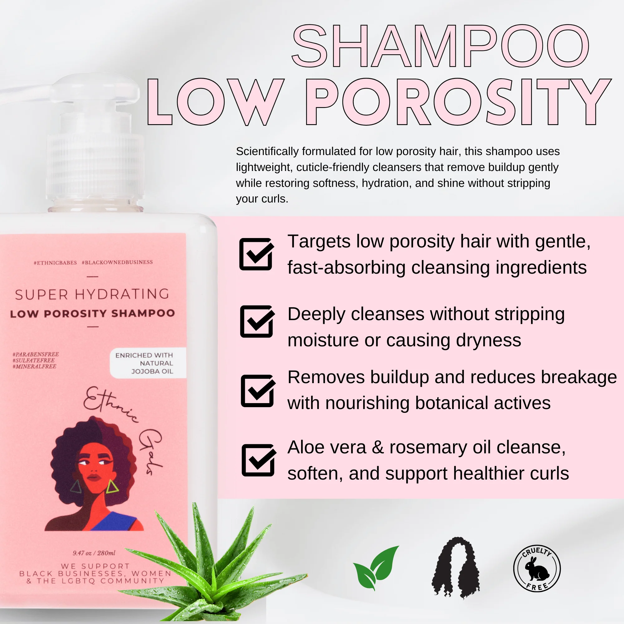 Low Porosity Shampoo - Super Hydrating - Image 11