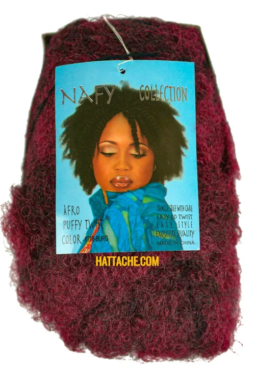Nafy Collection Afro Puffy Twist Hair – Synthetic Extensions for Twists, Braids, Locs, and Dreads - Image 18