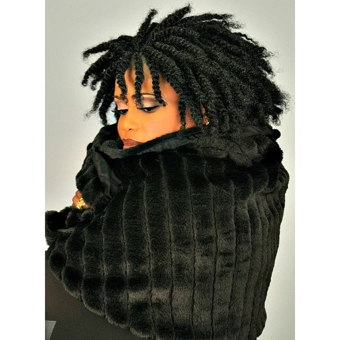 Nafy Collection Afro Puffy Twist Hair – Synthetic Extensions for Twists, Braids, Locs, and Dreads - Image 4