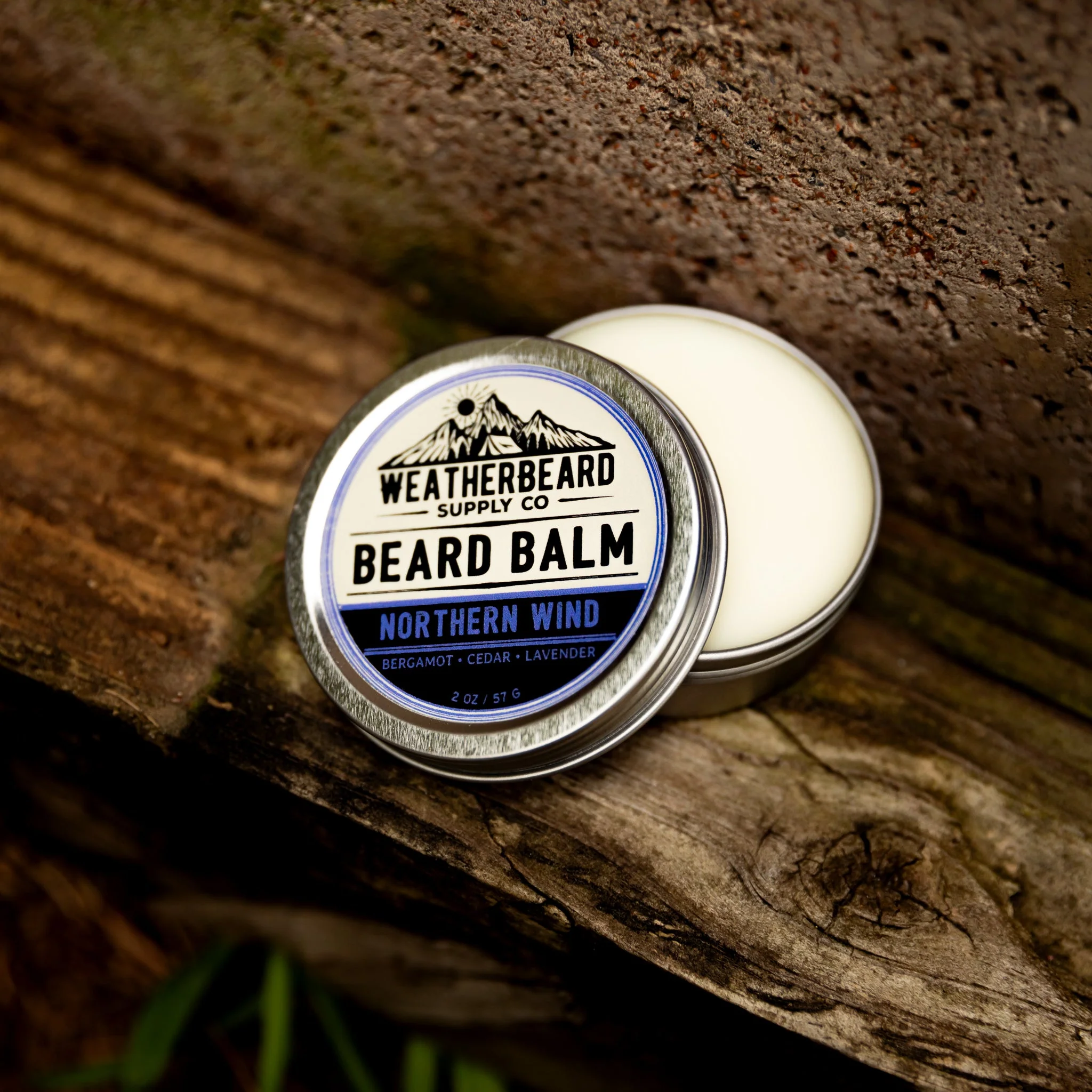 Northern Wind Beard Balm - Bergamot, Cedar, Lavender - Image 4