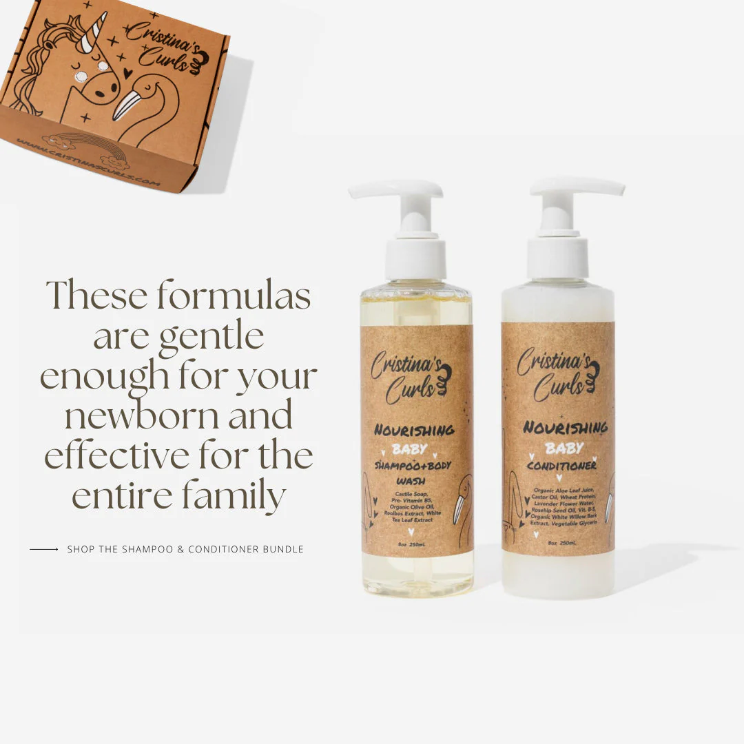 Nourishing Baby Shampoo and Conditioner Set - Image 4