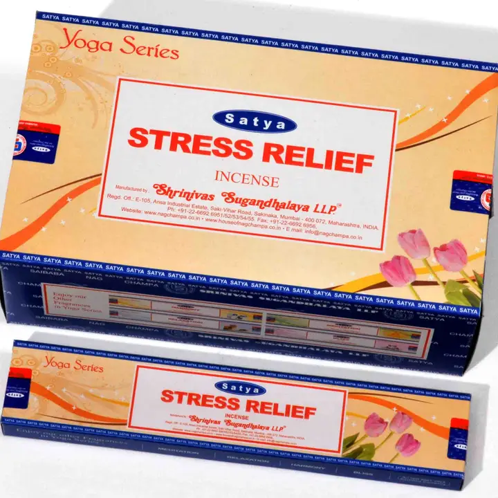 SATYA - Incense Sticks - Stress Relief