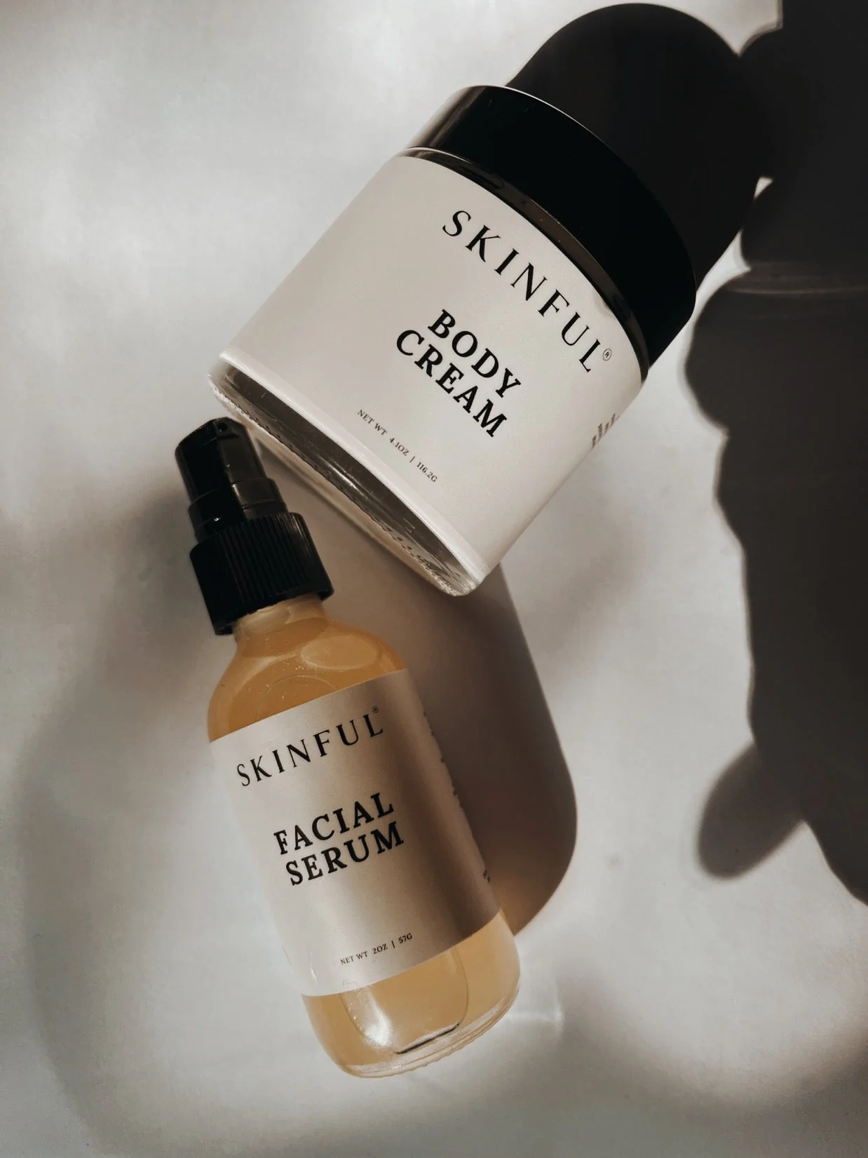 Skinful Facial Serum for Soft Youthful Skin, Nourishing Firming Face Serum for Glowing Skin - 2oz - Image 5