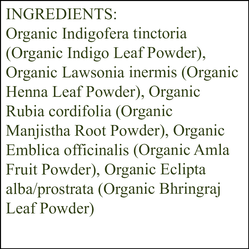 Soft Black - Organic Hair Color - Image 5