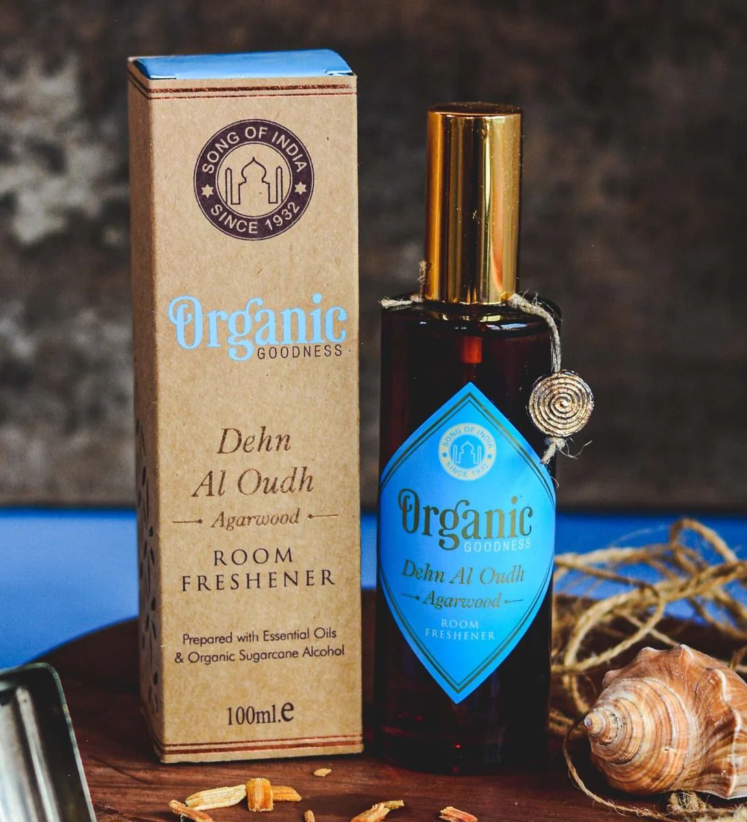 Song of India - Organic Goodness Room Freshener - Dehn Al Oudh | Argarwood