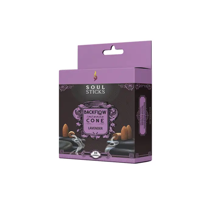 Soul Sticks - Backflow Incense Cones (Lavender)