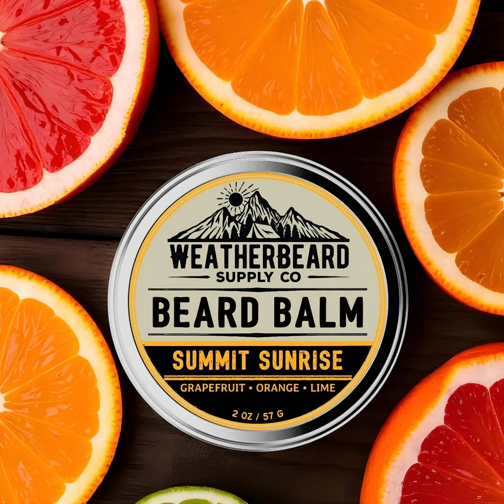 Summit Sunrise Beard Balm - Grapefruit, Orange, Lime - Image 2