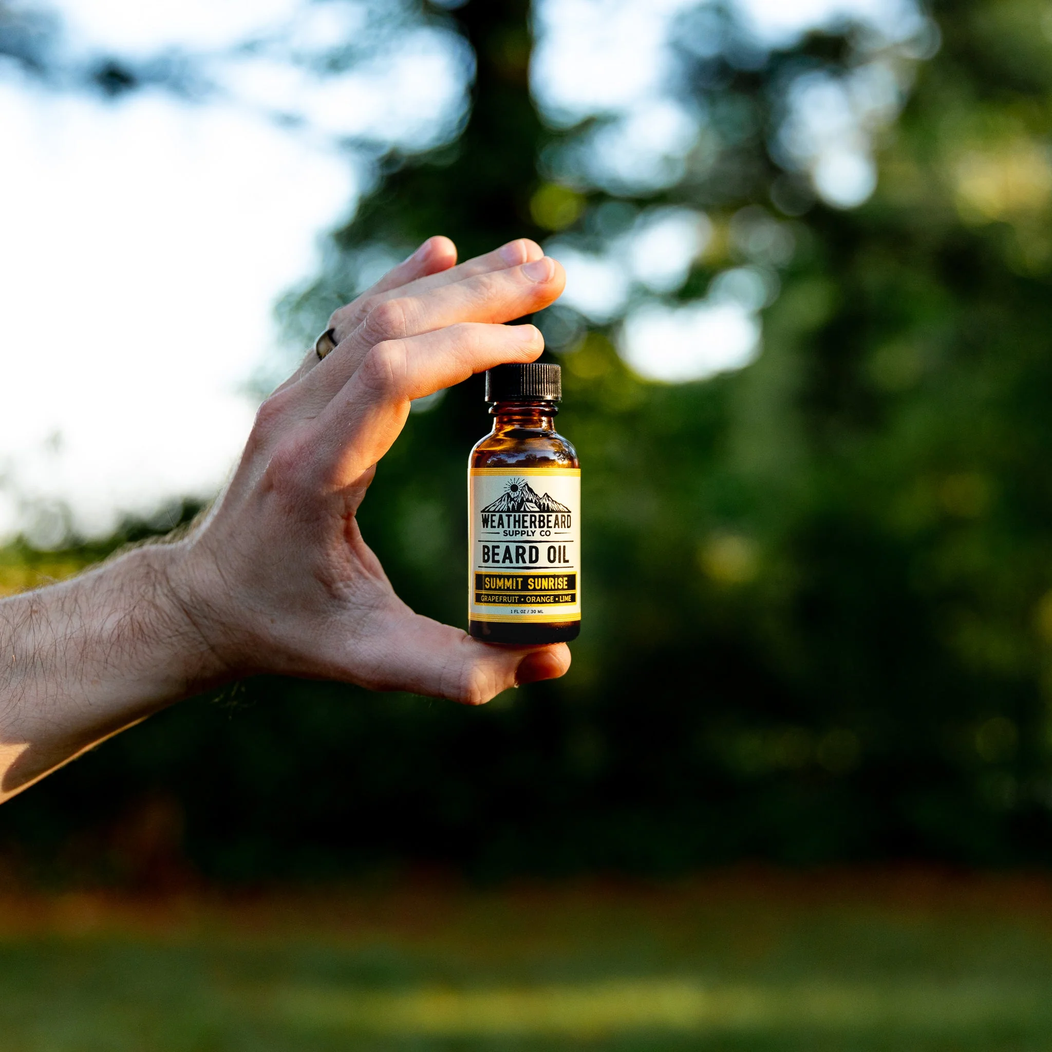 Summit Sunrise Beard Oil - Grapefruit, Orange, Lime - Image 7