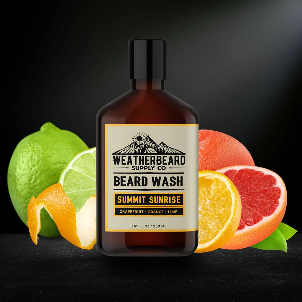 Summit Sunrise Beard Wash - Grapefruit, Orange, Lime - Image 2